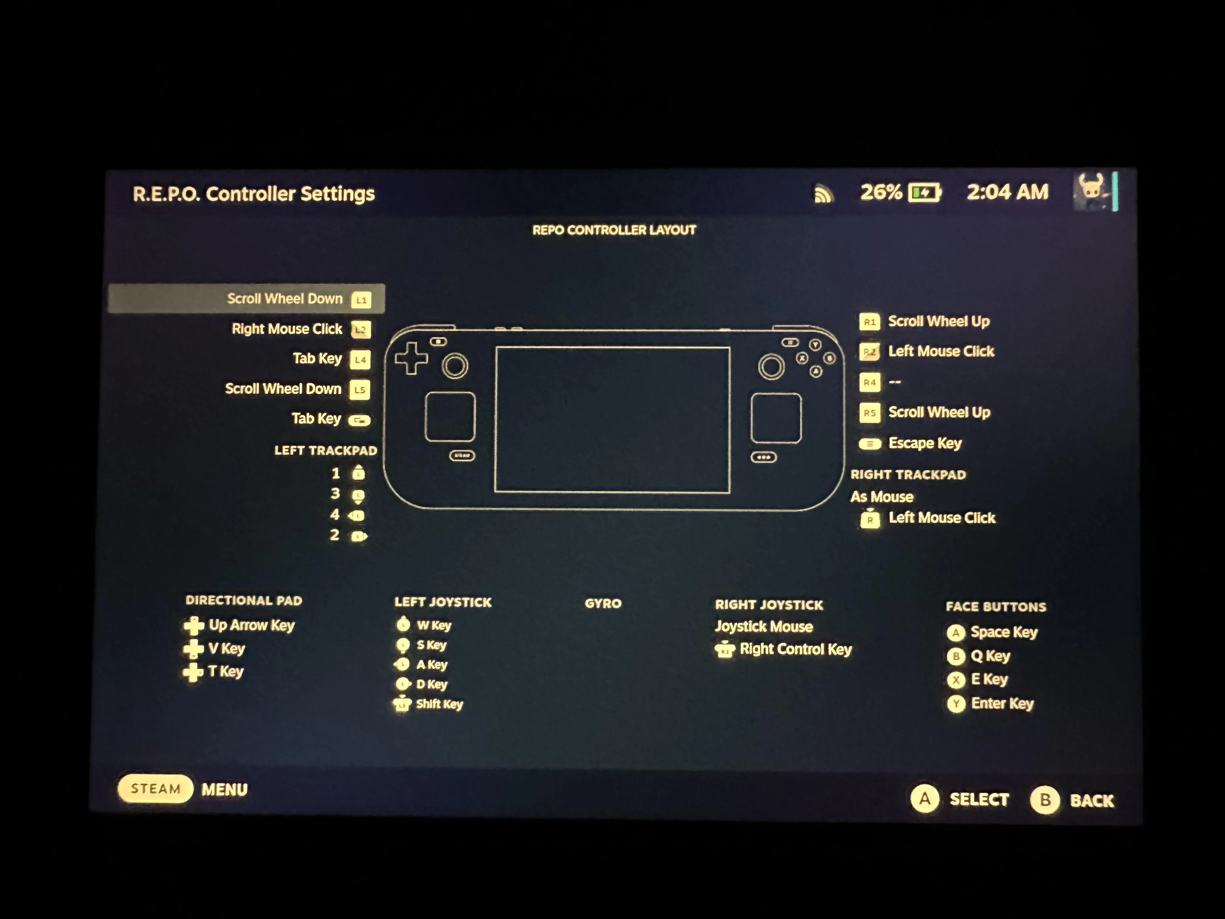 Game Controls