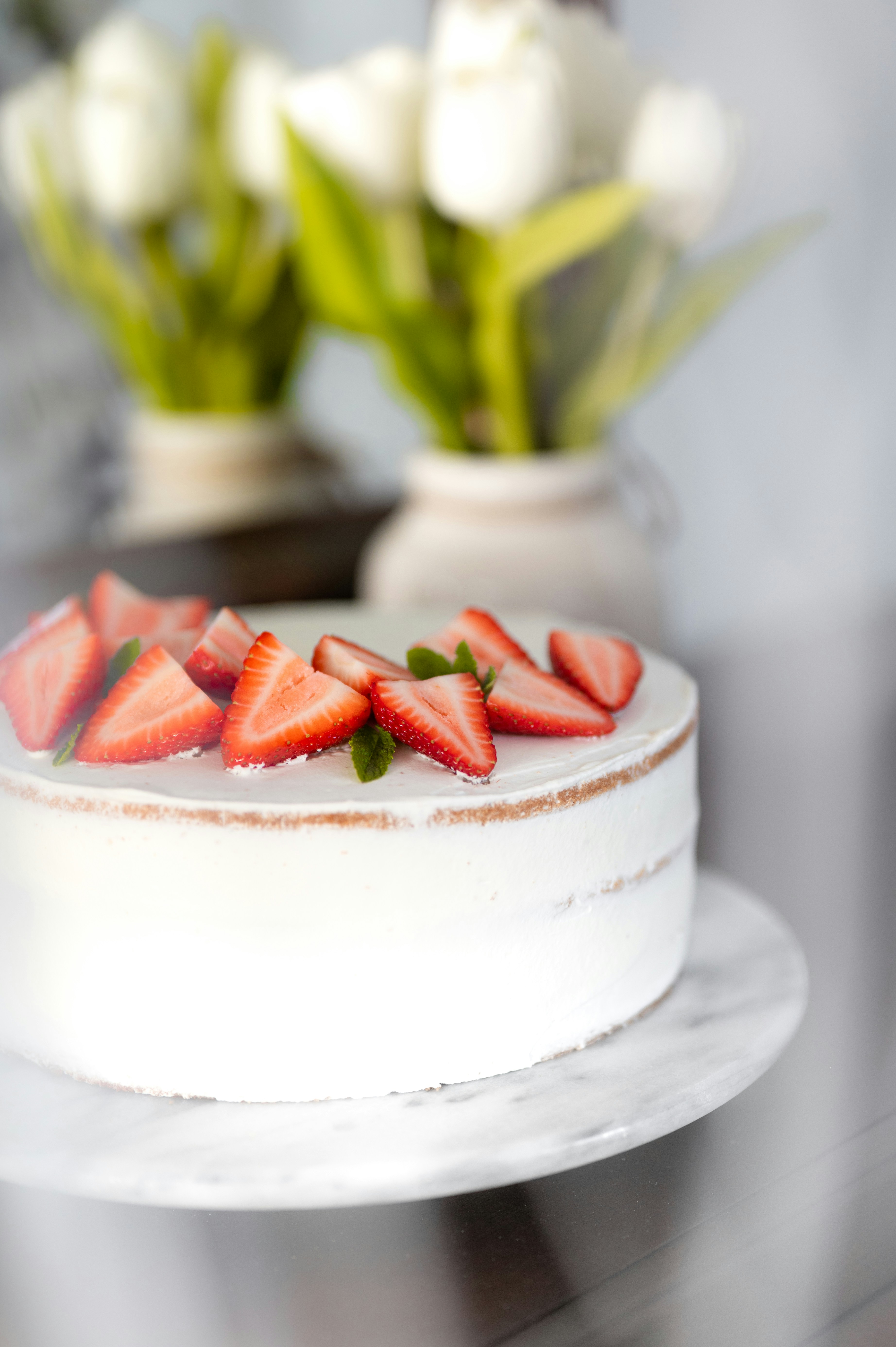 Sample Image A - Strawberry Sponge Cake